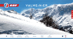 Desktop Screenshot of esf-valmeinier.com